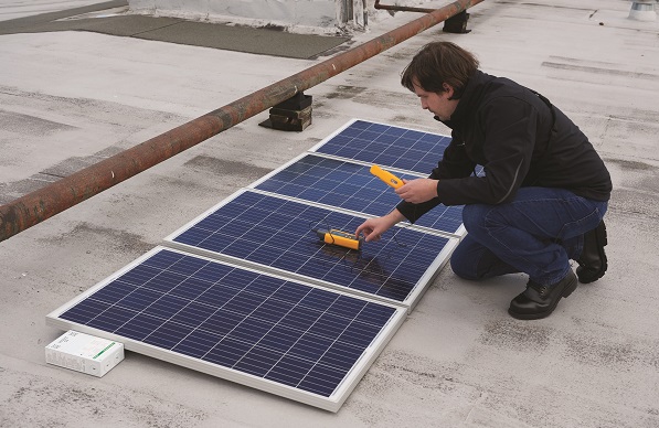 Comtest Fluke irradiance meter