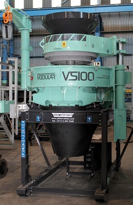 New Pilot Modular VS100 crusher for tertiary and quaternary applications