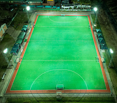 Floodlighting for Pietersburg High Schools astro hockey field 2