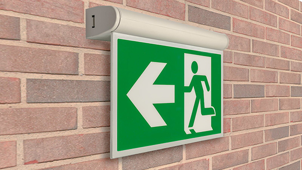 Spazio the legal requirements of emergency exit signs