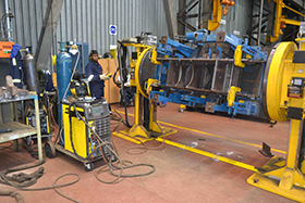 Transnet Engineering EN 15085 CL1 Bogie manufacture