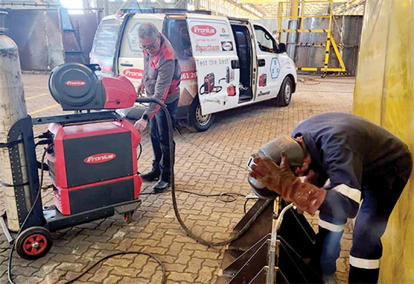 B.E.D. tailors welding range for local and pan African applications