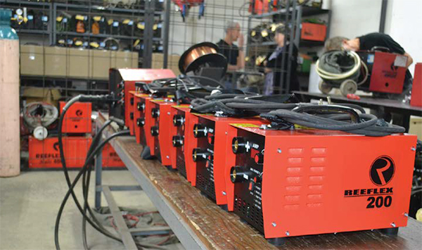Reeflex Welding machines made in SA for African mines