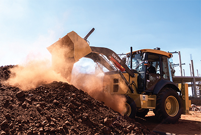 John Deere showcases the new 310 L backhoe loader