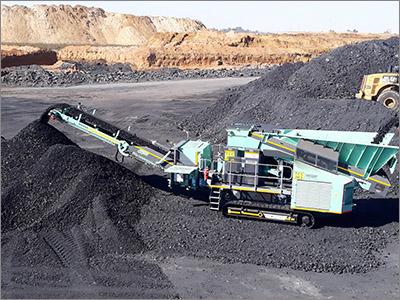 A mobile coal crushing solution