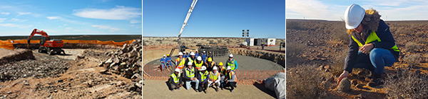 Wind farm construction