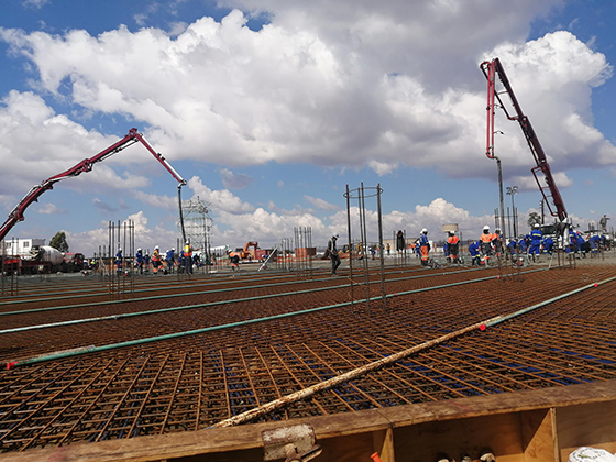 Admixtures support water saving by contractors