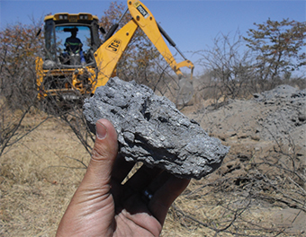 First natural fl ake graphite discovery in Botswana