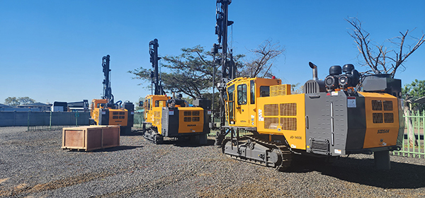Soosan CSM Crawler Drill Rigsrobust for local conditions