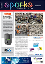 Sparks Electrical News October 2021 cover