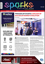 Sparks Electrical News May 2025 cover web